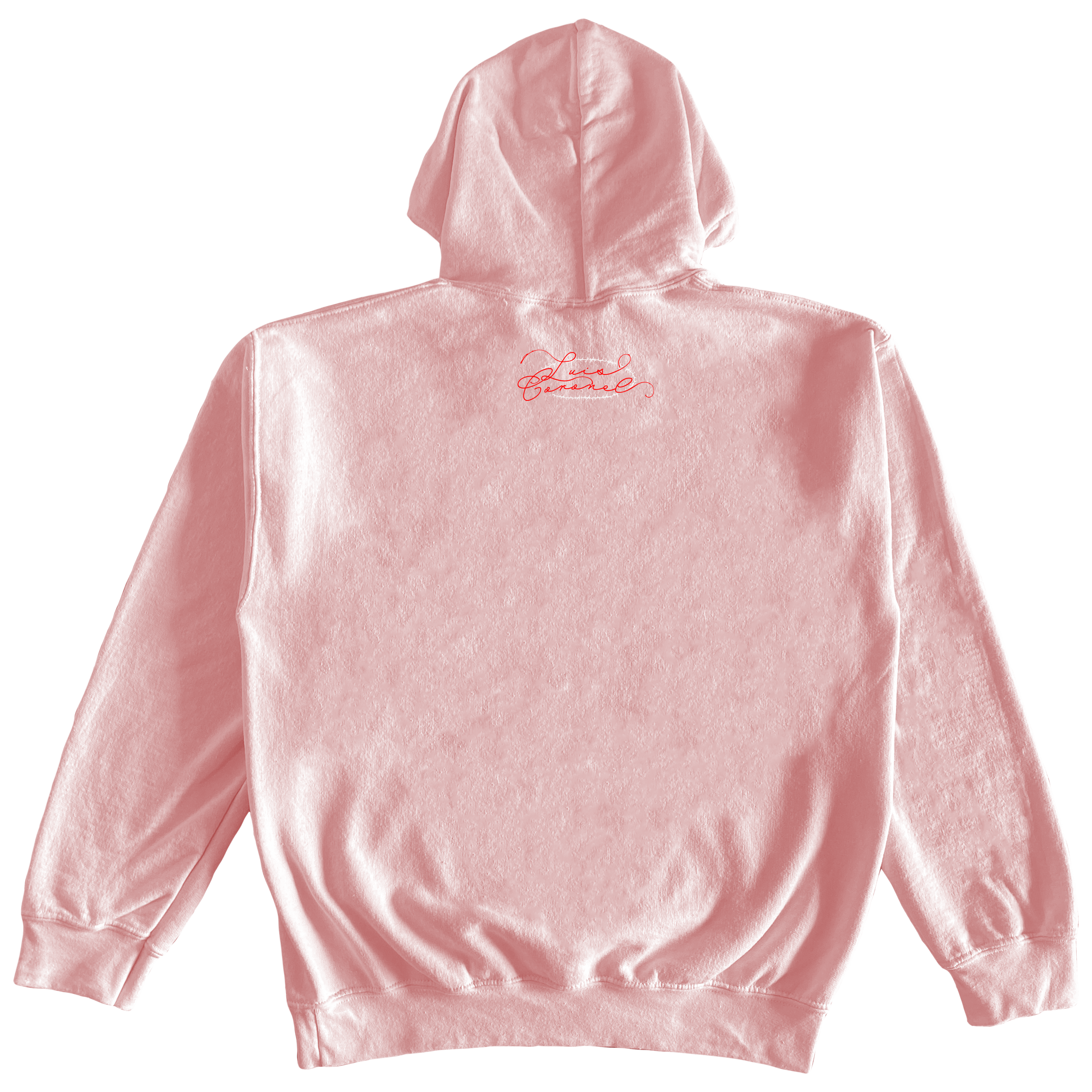 Luis Coronel Pink Hoodie