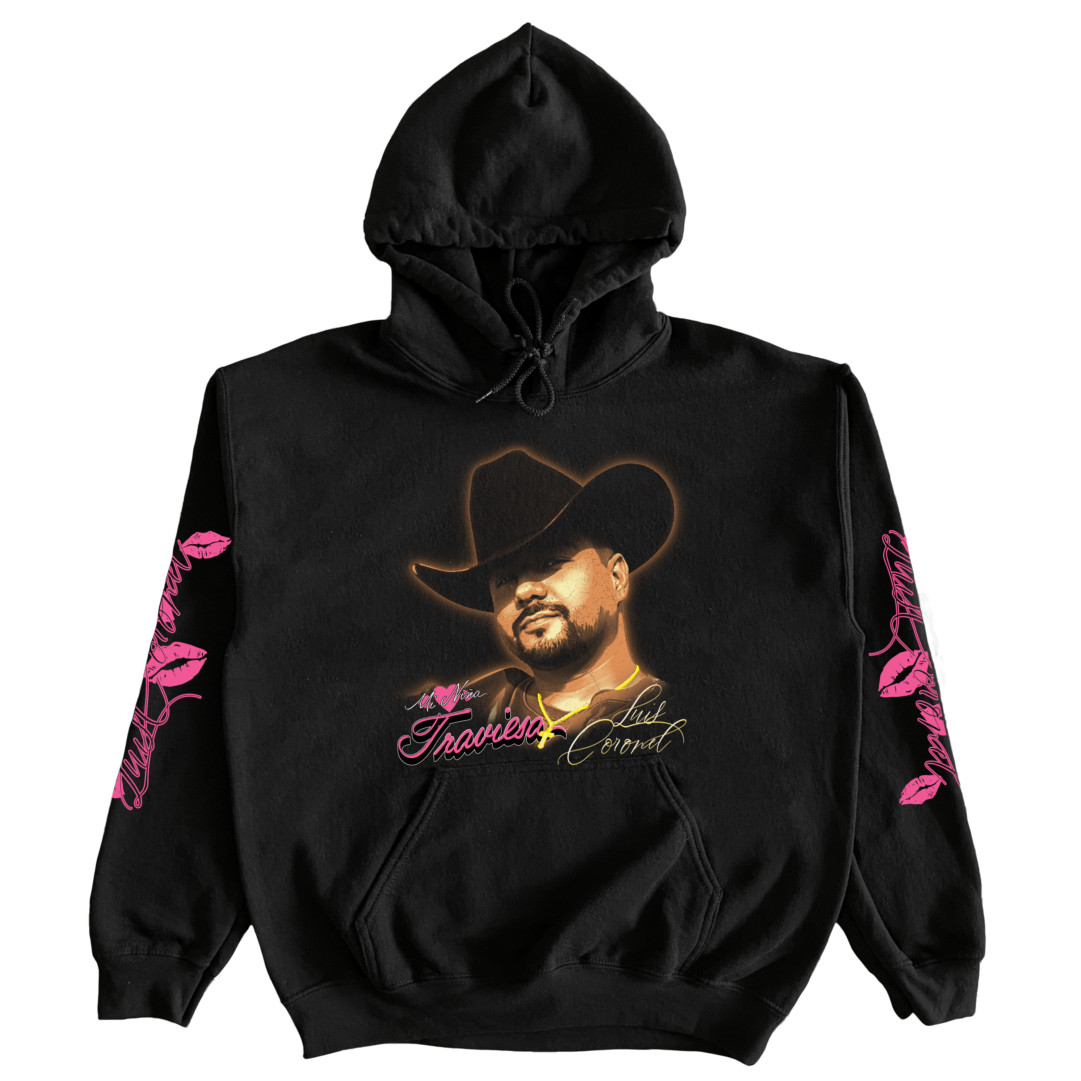 Luis Coronel Black Hoodie